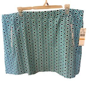 Ruby Rd Women's Blue & White Skort Size 24W Tennis Golf Pickleball NEW NWT